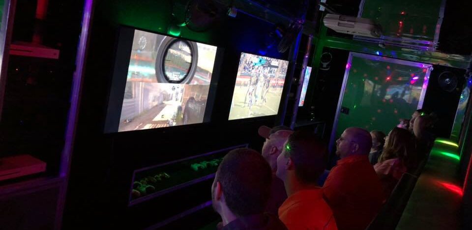 Inside Play 8 Video Game Truck